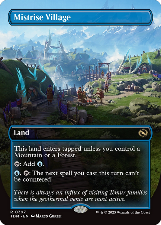 Mistrise Village (397)(Borderless) Foil
