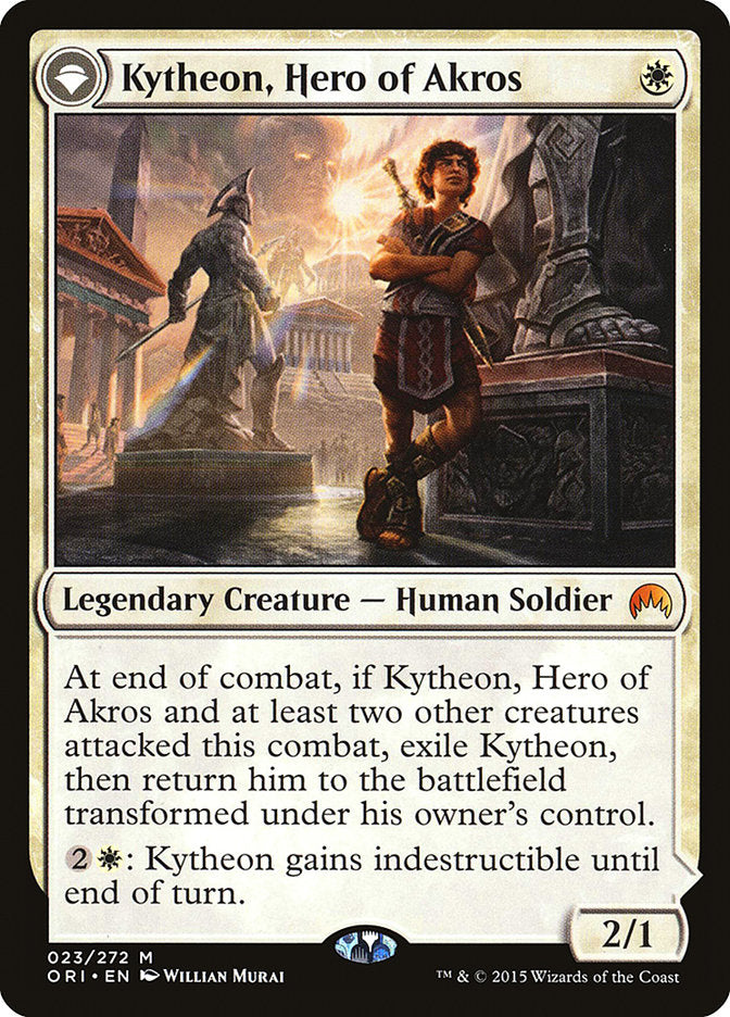 Kytheon, Hero of Akros // Gideon, Battle-Forged [Magic Origins] Foil
