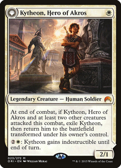 Kytheon, Hero of Akros // Gideon, Battle-Forged [Magic Origins] Foil