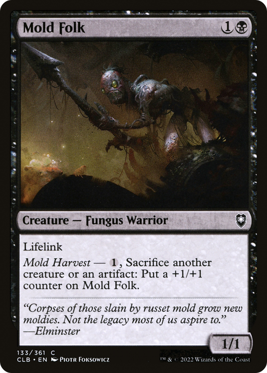 Mold Folk [Commander Legends: Battle for Baldur's Gate] Foil