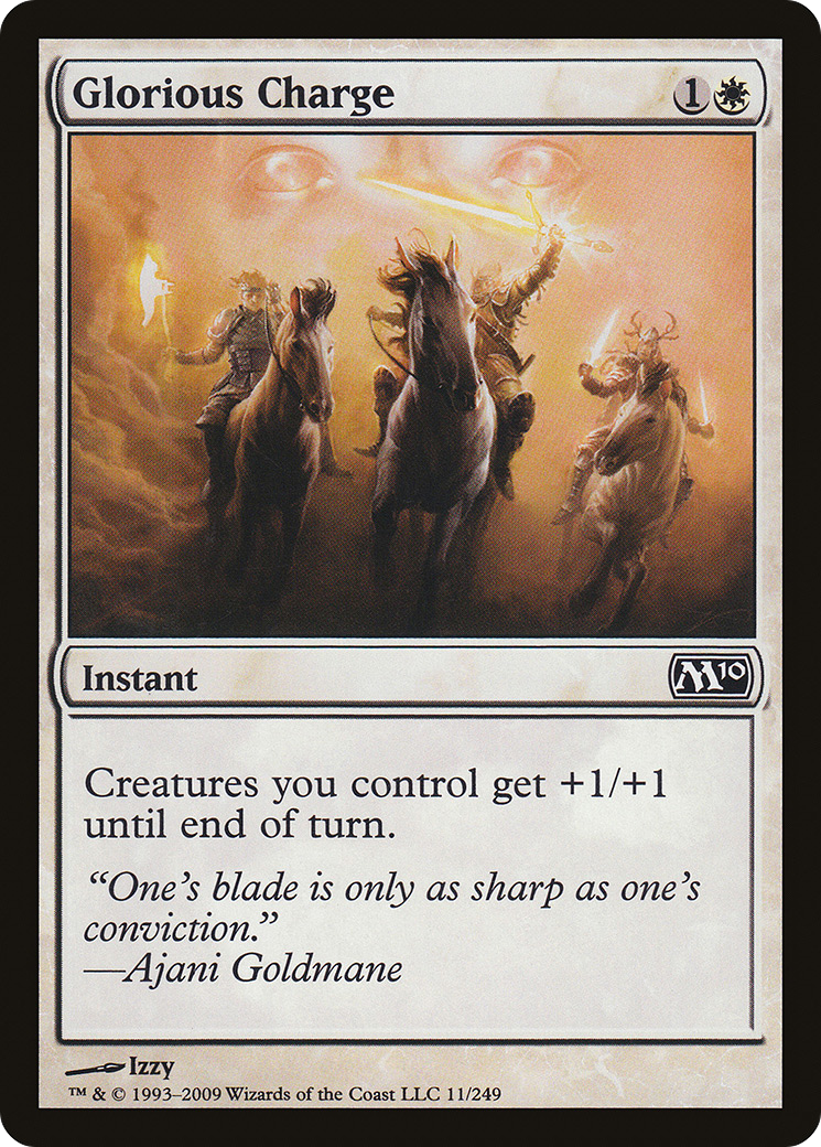 Glorious Charge [Magic 2010] Foil