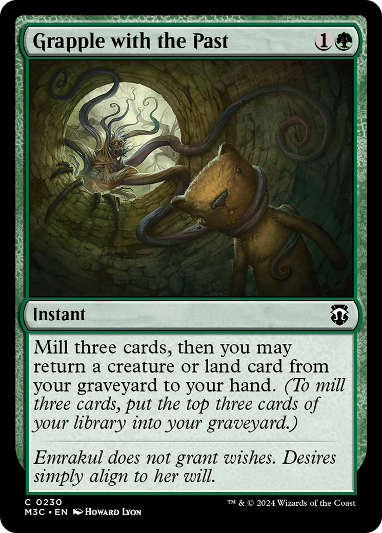 Grapple with the Past (Ripple Foil) [Modern Horizons 3 Commander] | Silver Goblin