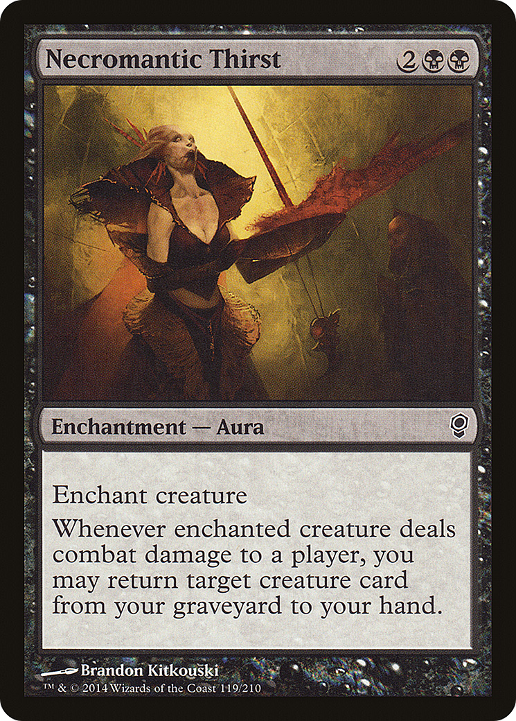 Necromantic Thirst [Conspiracy] Foil