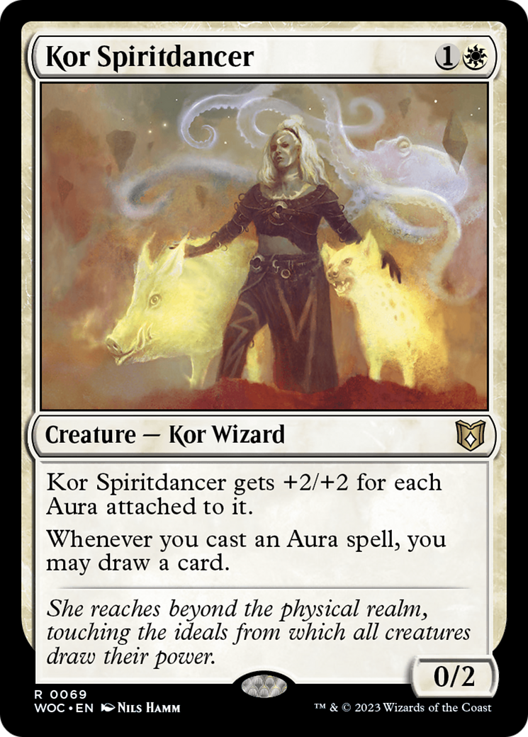 Kor Spiritdancer [Wilds of Eldraine Commander]