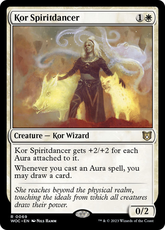Kor Spiritdancer [Wilds of Eldraine Commander]