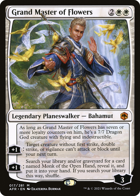 Grand Master of Flowers [Dungeons & Dragons: Adventures in the Forgotten Realms] Foil
