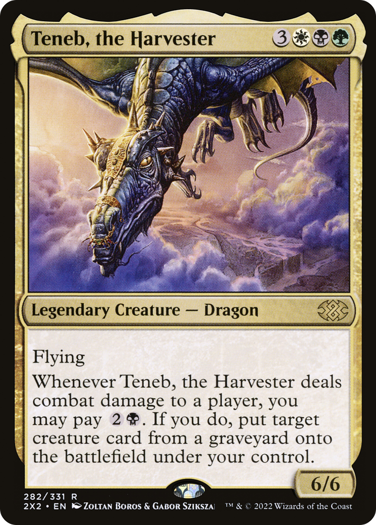 Teneb, the Harvester [Double Masters 2022] Foil