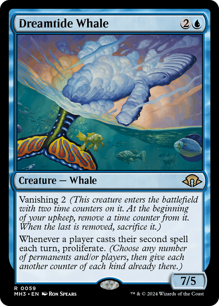 Dreamtide Whale [Modern Horizons 3] | Silver Goblin