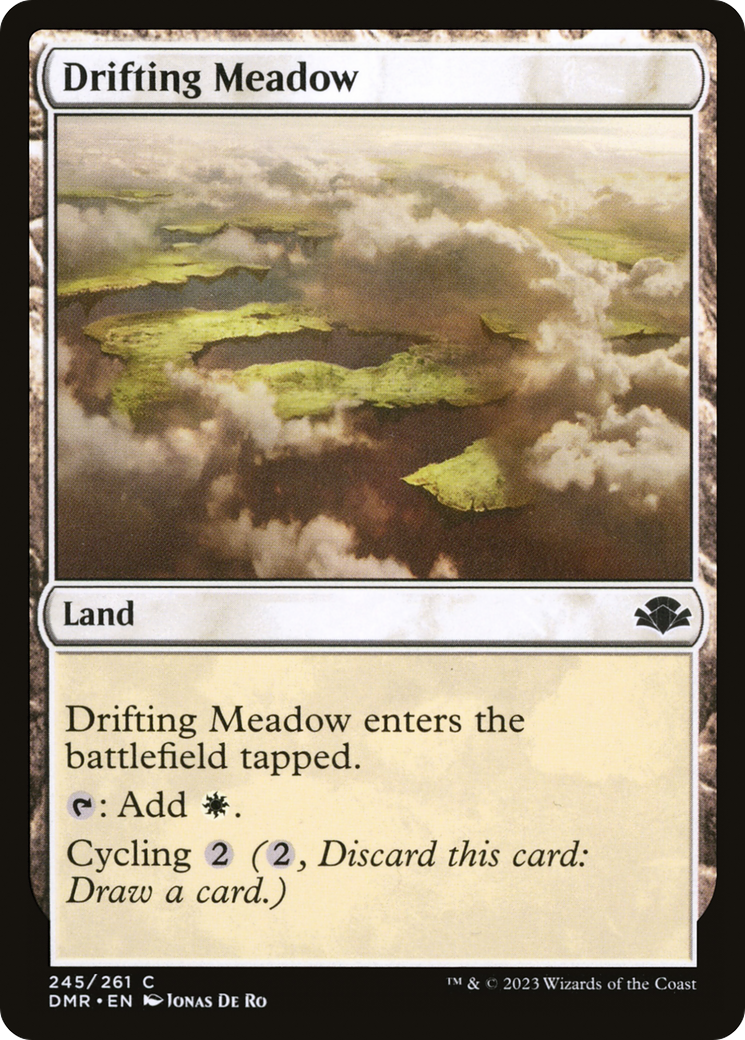 Drifting Meadow [Dominaria Remastered] Foil