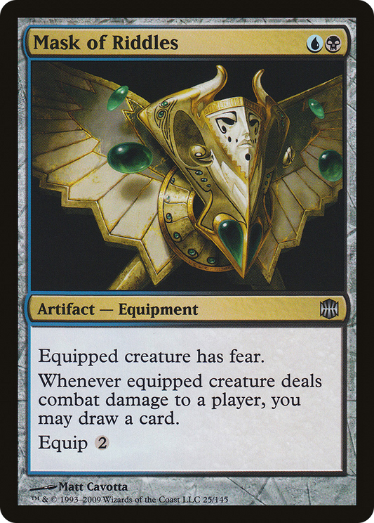 Mask of Riddles [Alara Reborn] Foil