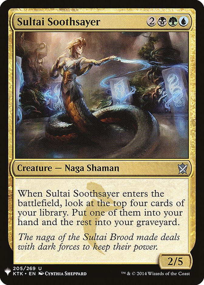 Sultai Soothsayer [Mystery Booster] | Silver Goblin