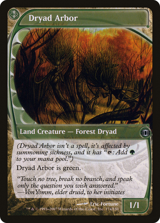 Dryad Arbor [Future Sight] Foil