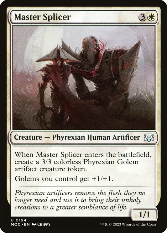 Master Splicer [March of the Machine Commander]
