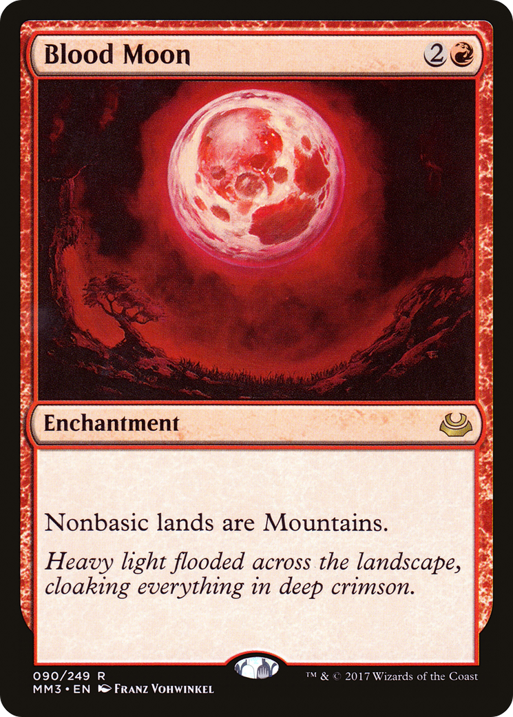 Blood Moon [Modern Masters 2017] | Silver Goblin