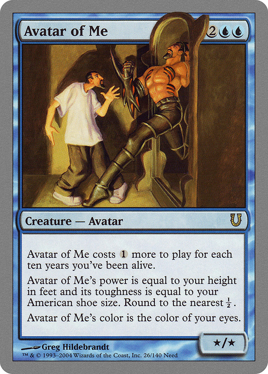 Avatar of Me [Unhinged]