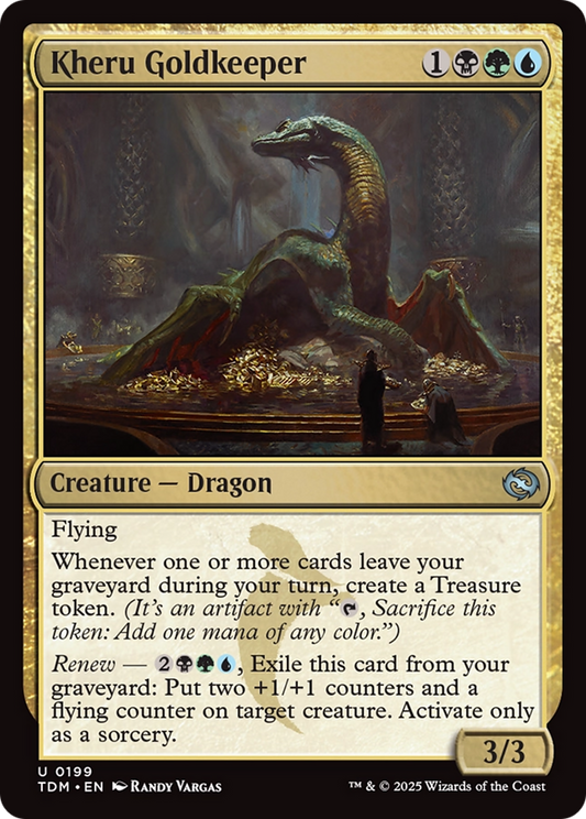 Kheru Goldkeeper (199) Foil - Tarkir: Dragonstorm