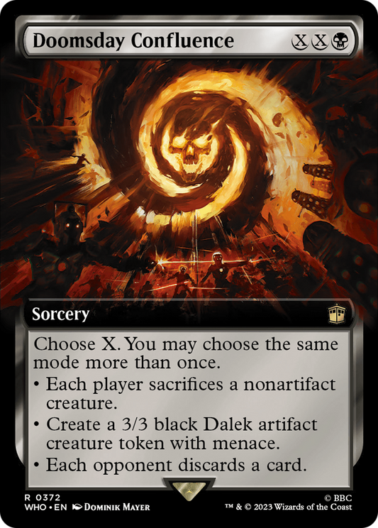 Doomsday Confluence (Extended Art) [Doctor Who] Foil