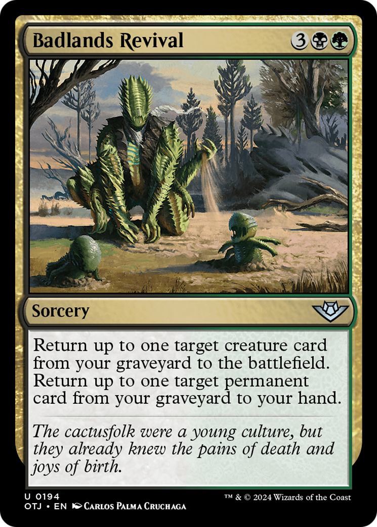 Badlands Revival [Outlaws of Thunder Junction] Foil
