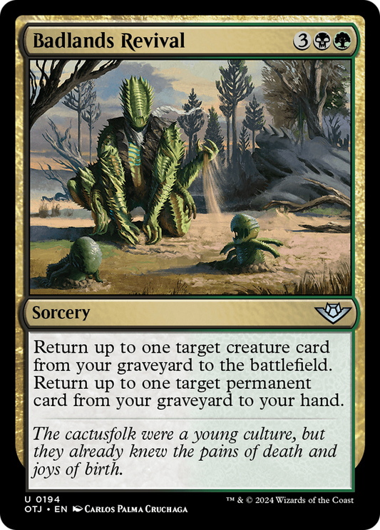 Badlands Revival [Outlaws of Thunder Junction] Foil