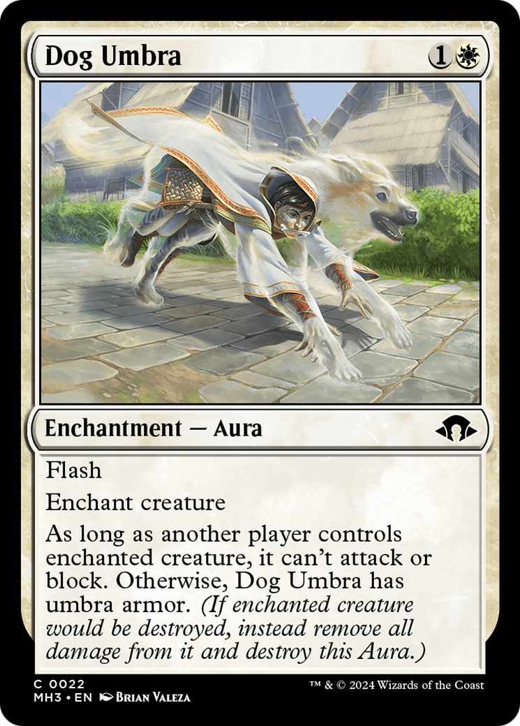 Dog Umbra [Modern Horizons 3] Foil