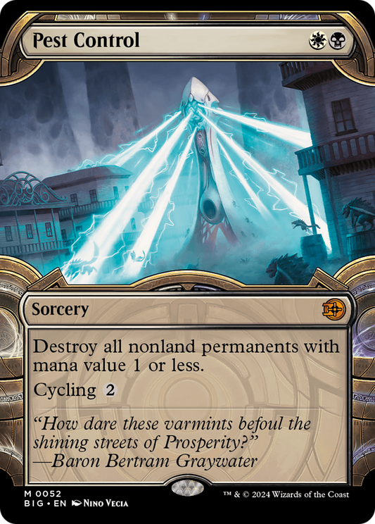 Pest Control (Showcase) [Outlaws of Thunder Junction: The Big Score] Foil
