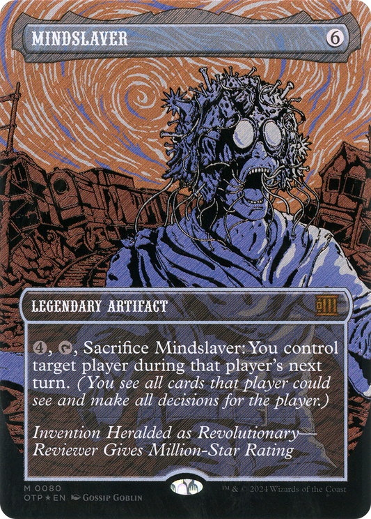 Mindslaver (Textured Foil) [Outlaws of Thunder Junction: Breaking News]