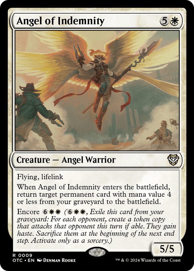 Angel of Indemnity [Outlaws of Thunder Junction Commander] | Silver Goblin