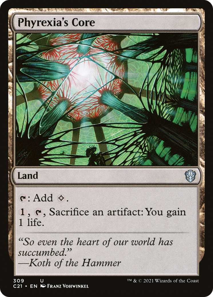 Phyrexia's Core (309) - Commander 2021