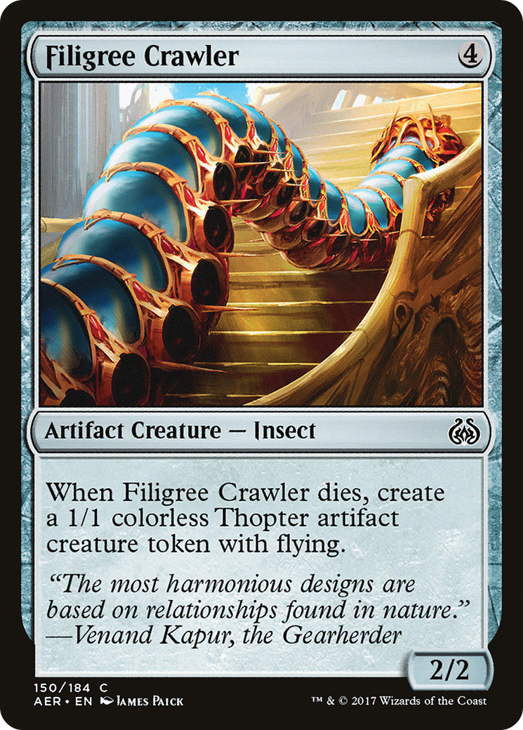 Filigree Crawler [Aether Revolt] | Silver Goblin