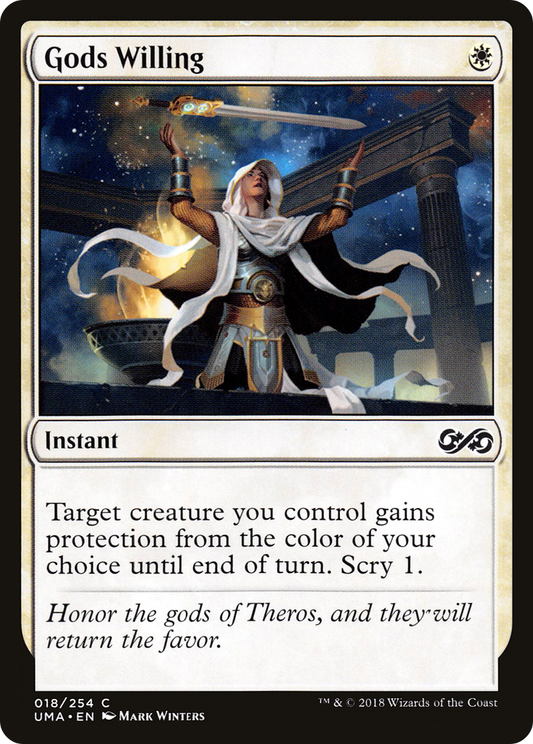Gods Willing (018) - Ultimate Masters Foil