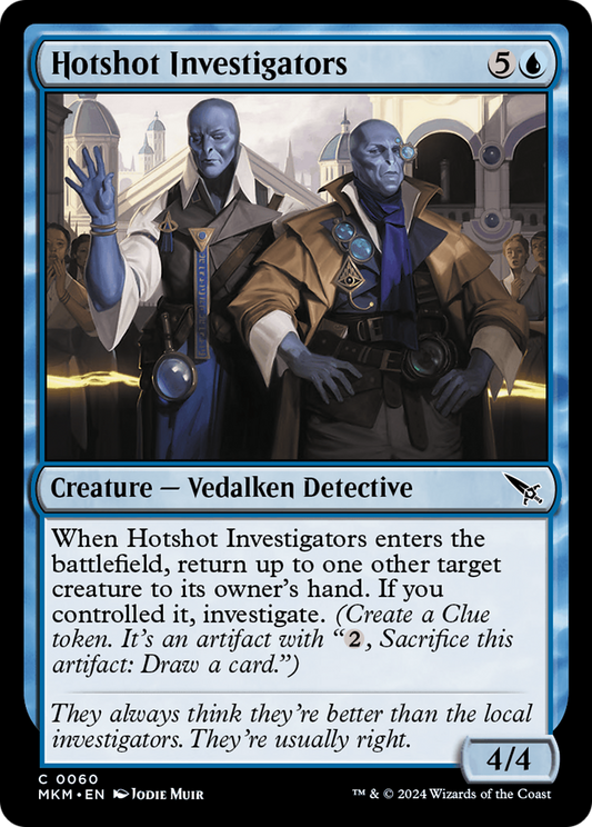 Hotshot Investigators [Murders at Karlov Manor] Foil