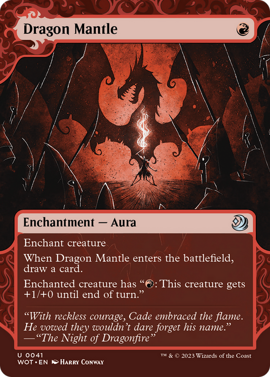 Dragon Mantle [Wilds of Eldraine: Enchanting Tales] Foil