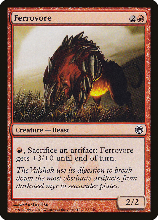 Ferrovore [Scars of Mirrodin] Foil