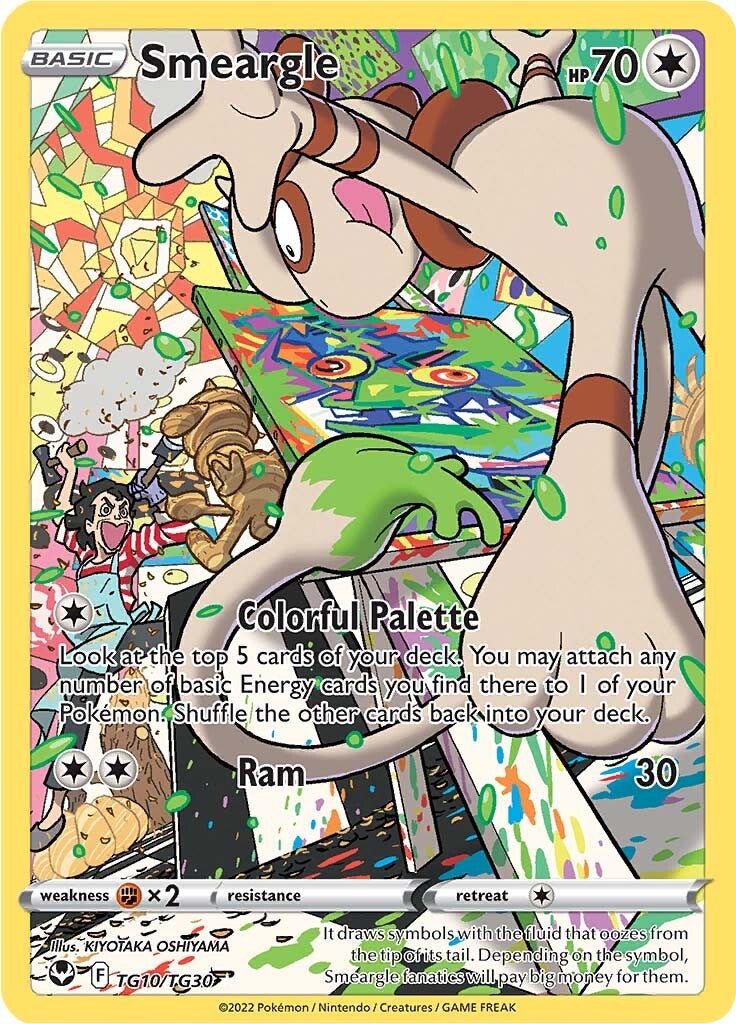 Smeargle (TG10/TG30) [Sword & Shield: Silver Tempest] | Silver Goblin