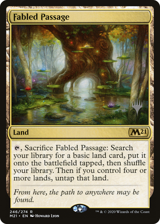 Fabled Passage (Promo Pack) [Core Set 2021 Promos] Foil