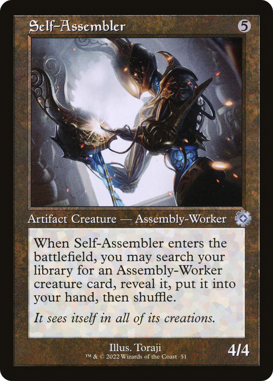 Self-Assembler (Retro) [The Brothers' War Retro Artifacts] Foil