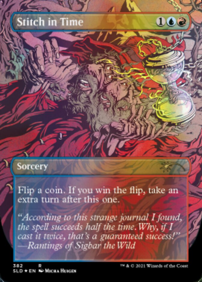 Stitch in Time // Stitch in Time (Borderless) [Secret Lair Drop Series] | Silver Goblin