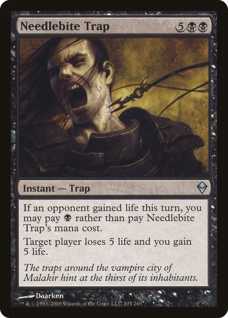 Needlebite Trap [Zendikar] Foil
