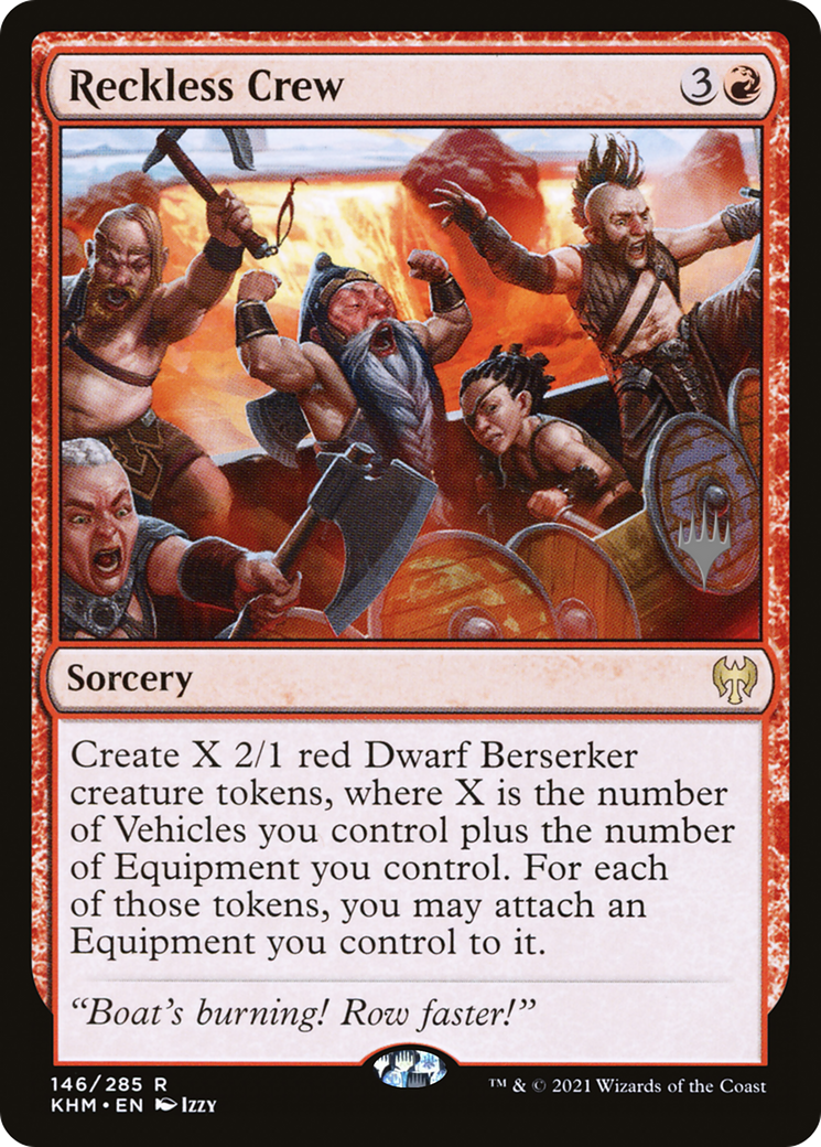 Reckless Crew (146) Foil - Kaldheim Promos