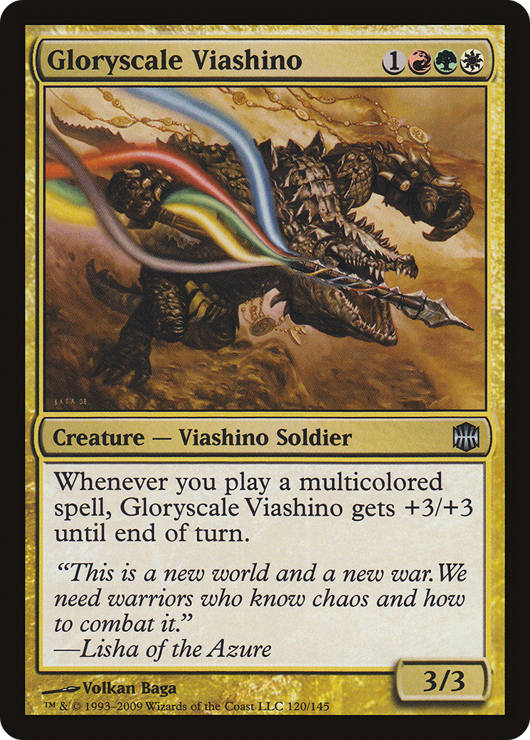 Gloryscale Viashino [Alara Reborn] Foil