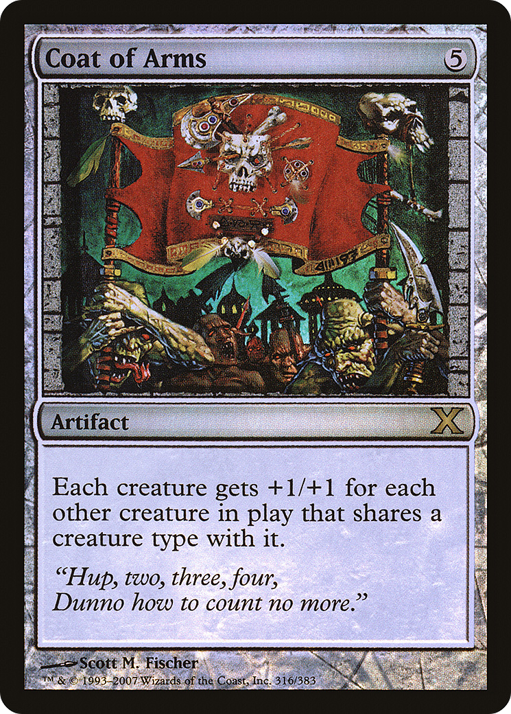 Coat of Arms (316) Foil - Tenth Edition