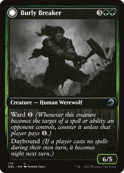 Burly Breaker // Dire-Strain Demolisher [Innistrad: Double Feature] Foil