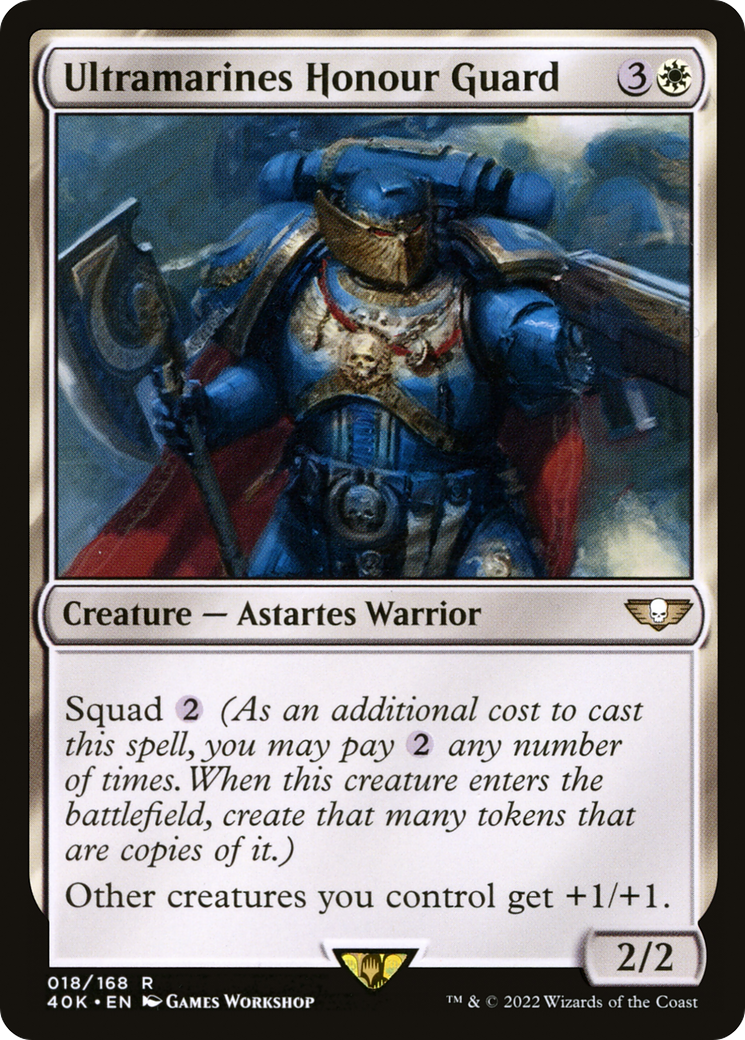 Ultramarines Honour Guard (018) - Warhammer 40,000 Commander