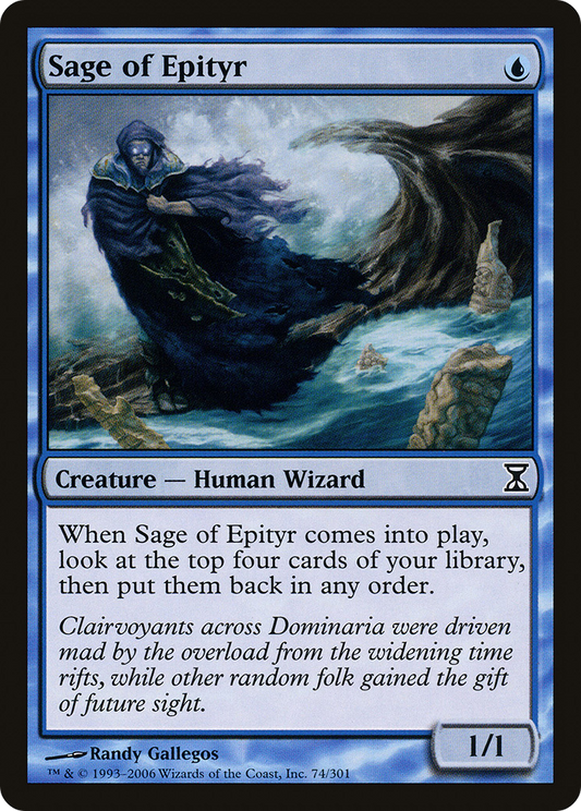 Sage of Epityr [Time Spiral] Foil