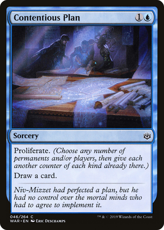 Contentious Plan [War of the Spark] Foil