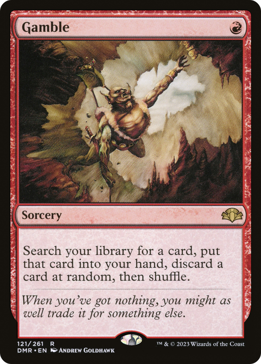 Gamble [Dominaria Remastered] Foil