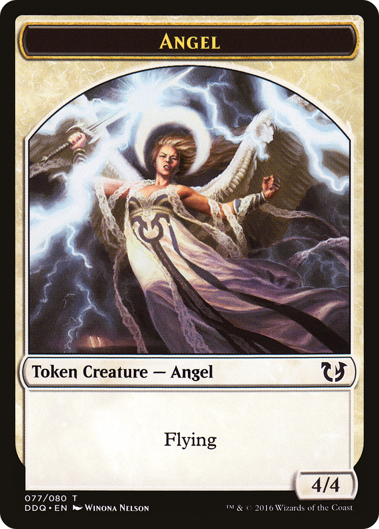 Angel Token [Duel Decks: Blessed vs. Cursed] | Silver Goblin