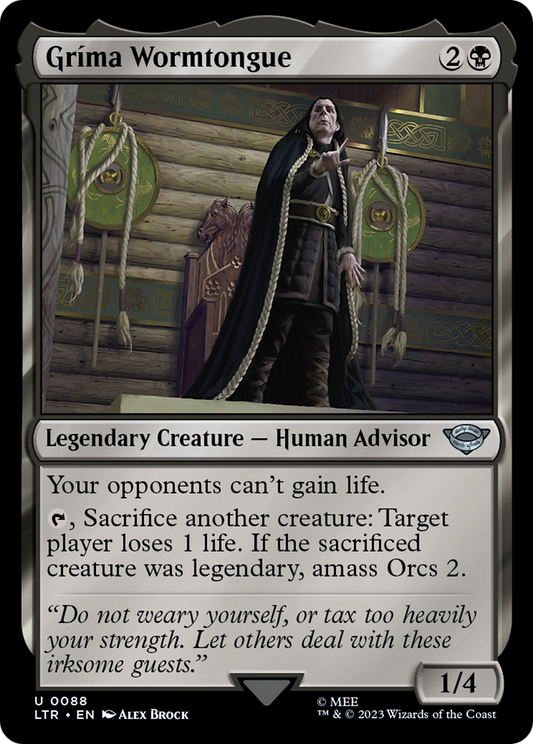 Grima Wormtongue [The Lord of the Rings: Tales of Middle-Earth] Foil