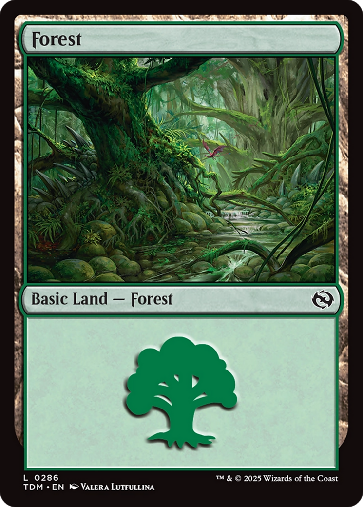 Forest (286) - Tarkir: Dragonstorm
