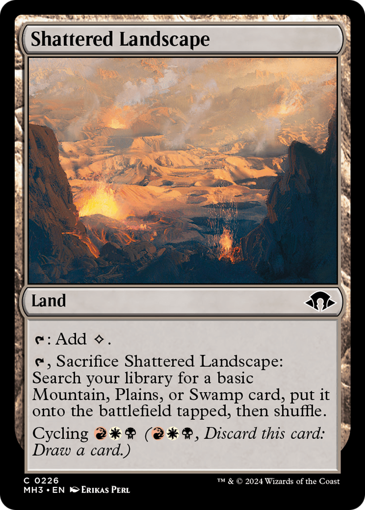 Shattered Landscape [Modern Horizons 3] | Silver Goblin